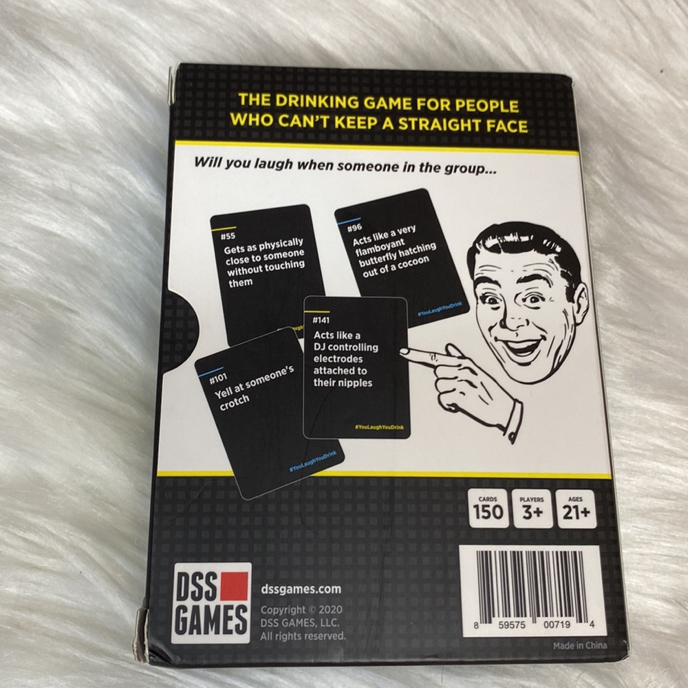You Laugh, You Drink - Party Game - Picture 2 of 3